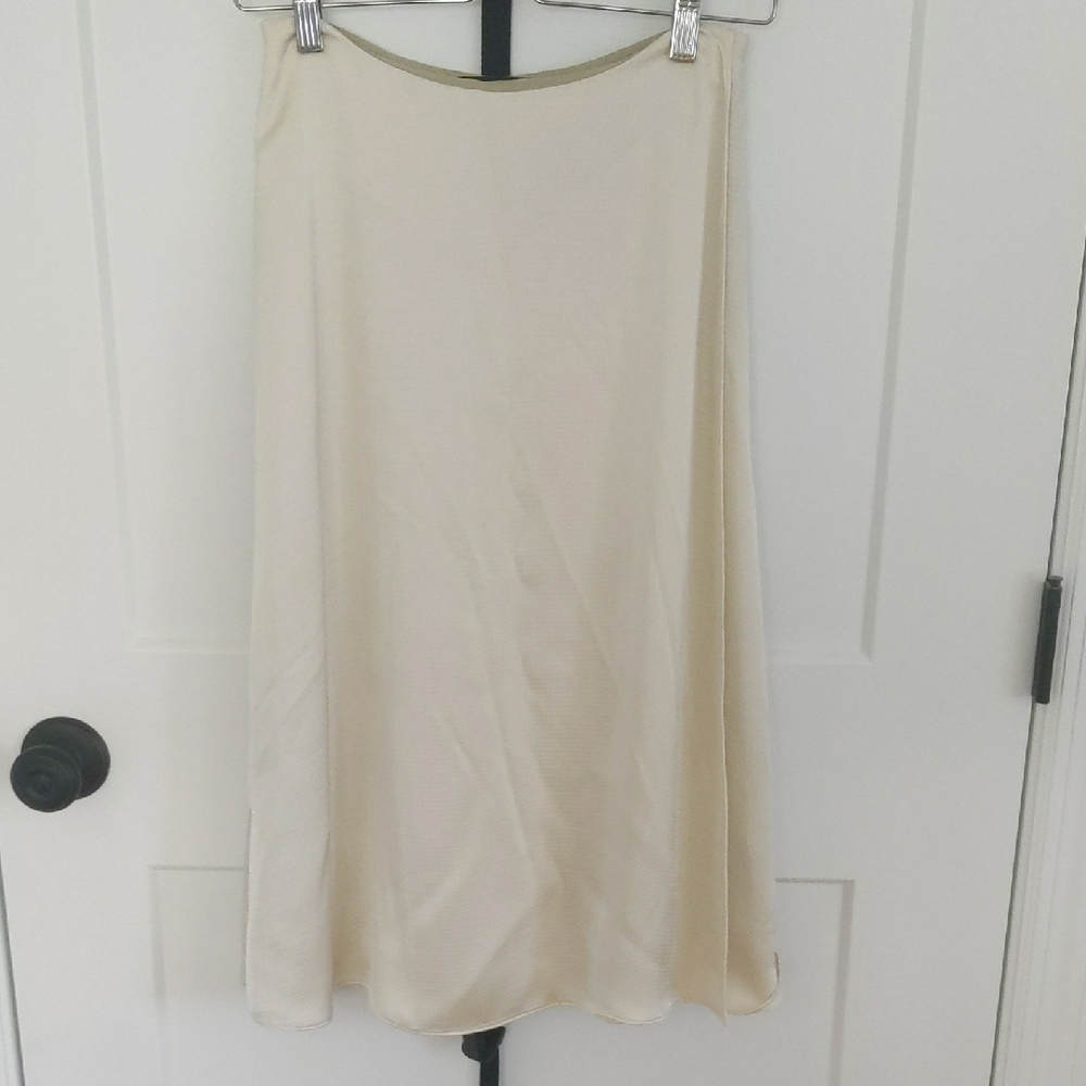 THEORY viscose faux wrap skirt, size 00